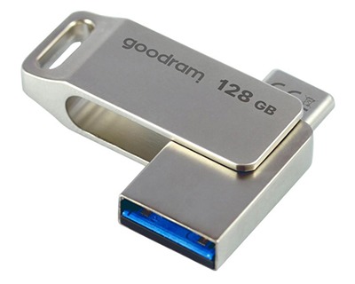 goodram-pendrive-otg-128gb-oda3-metal-usb-32-gen1-type-c-retail-blister-colore-silver