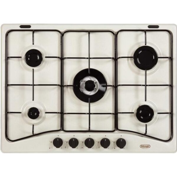 de-longhi-sf57asv-piano-cottura-da-incasso-70cm-5-fuochi-a-gas-colore-sabbia