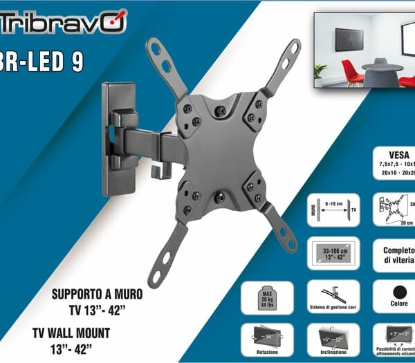 Staffa TV Bravo LED 9