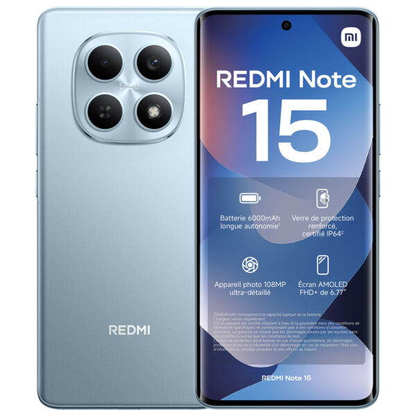 Xiaomi Note 15 8256 Blu Xiaomi Note 15 8256 Blu